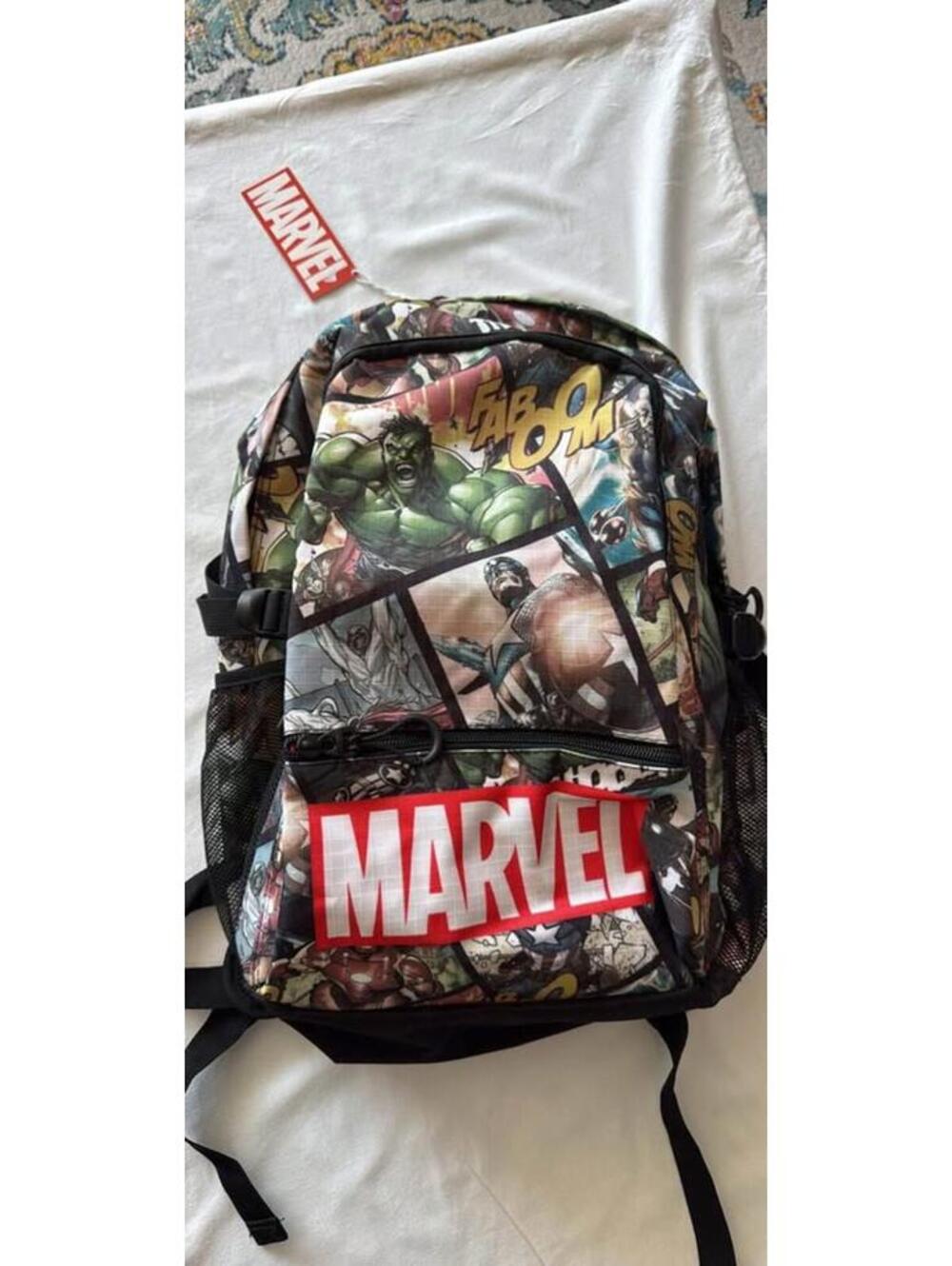 Marvel Comic backpack 2 compartment laptop bag